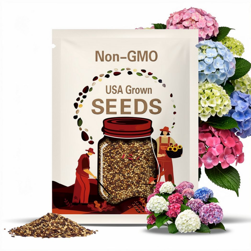 30 Hydrangea Seeds: Garden & Container Planting