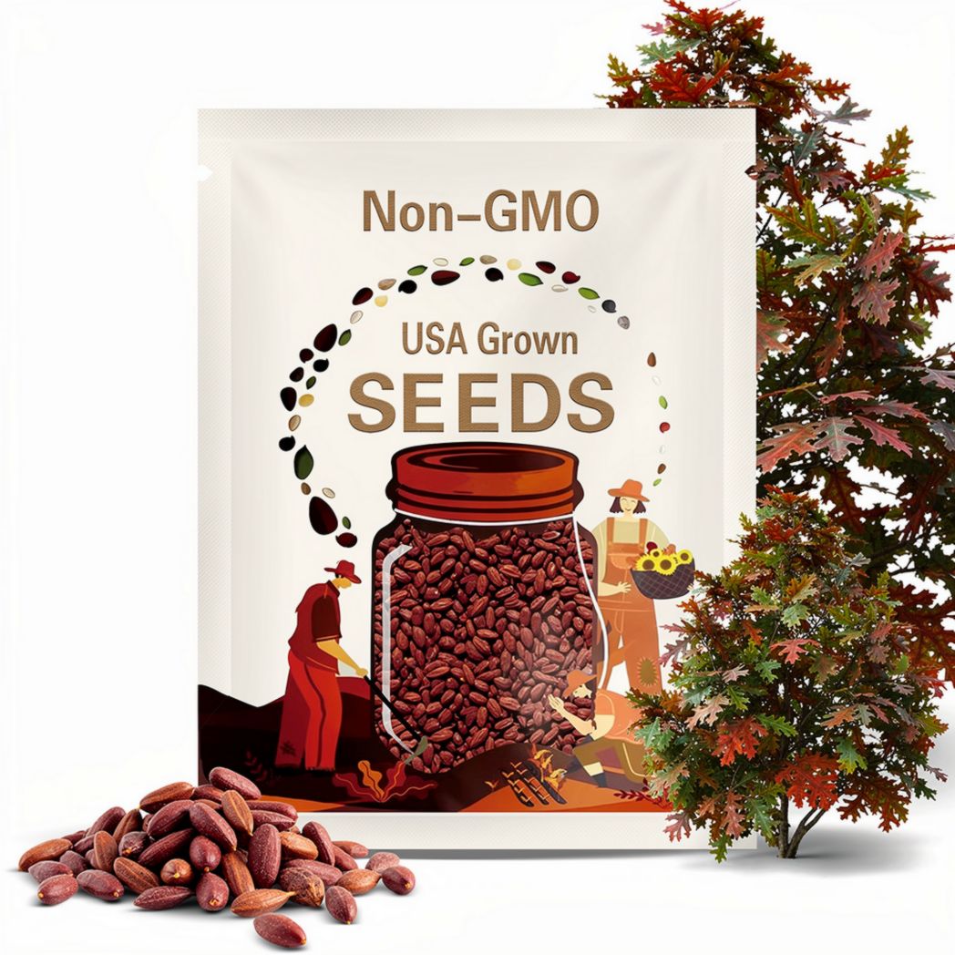 Red Oak Tree (Quercus Rubra) Seeds