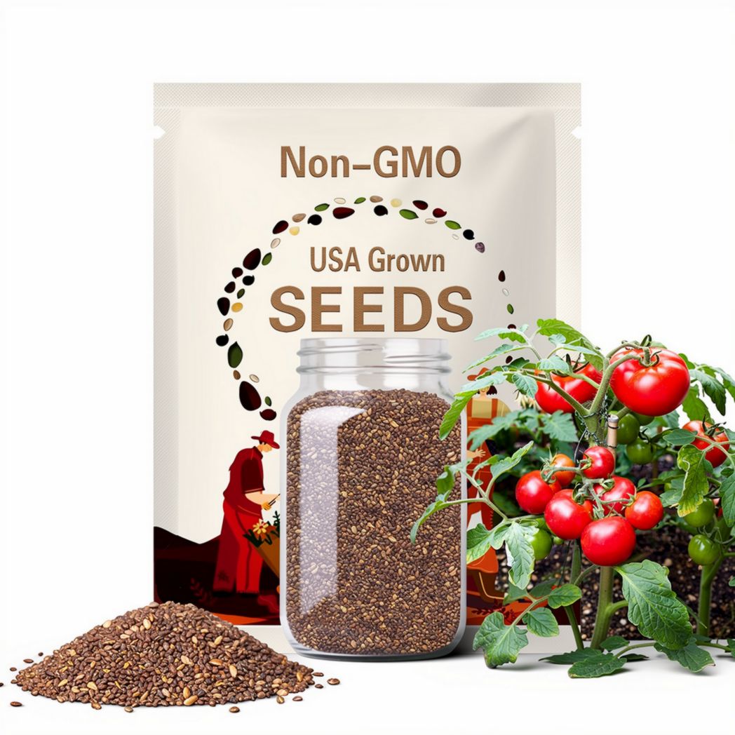 Moneymaker Tomato Seeds - Heirloom Seeds, Indeterminate, Slicing Tomato, Sauce Tomato, High Yield, Heat Loving, Container Garden, Non-GMO