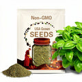 Lemon Basil Heirloom Herb Seeds -  Non-GMO, Open Pollinated, Culinary Herb