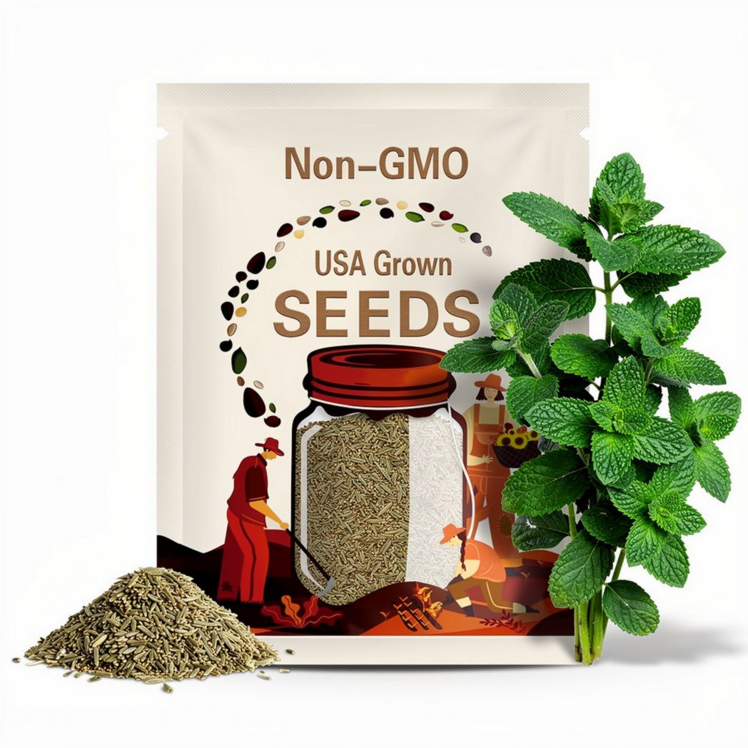 Certified Organic Peppermint Seeds