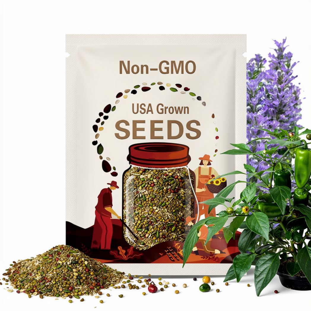 Pepper Jalapeño Seeds - Organic, Heirloom, Open Pollinated, Non GMO - Grow Indoors, Outdoors, Pots, Grow Beds, Hydroponics & Aquaponics