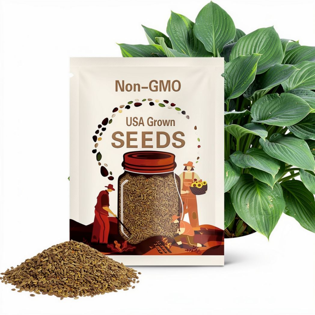 200+ Hosta Seeds | Perennial Shade-Loving Plant | Outdoor Garden Flowers & Bonsai Decoration