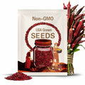 Heirloom Red Burgundy Okra Seeds, Non-GMO Planting, Tracking Included, Urban Gardening